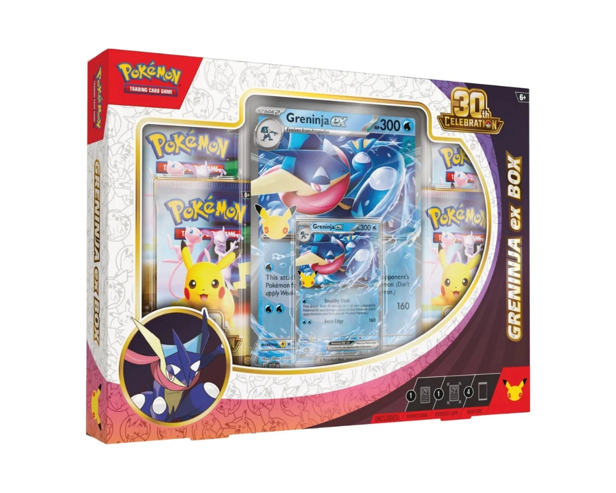 Pokemon 30th Celebration Greninja ex Box